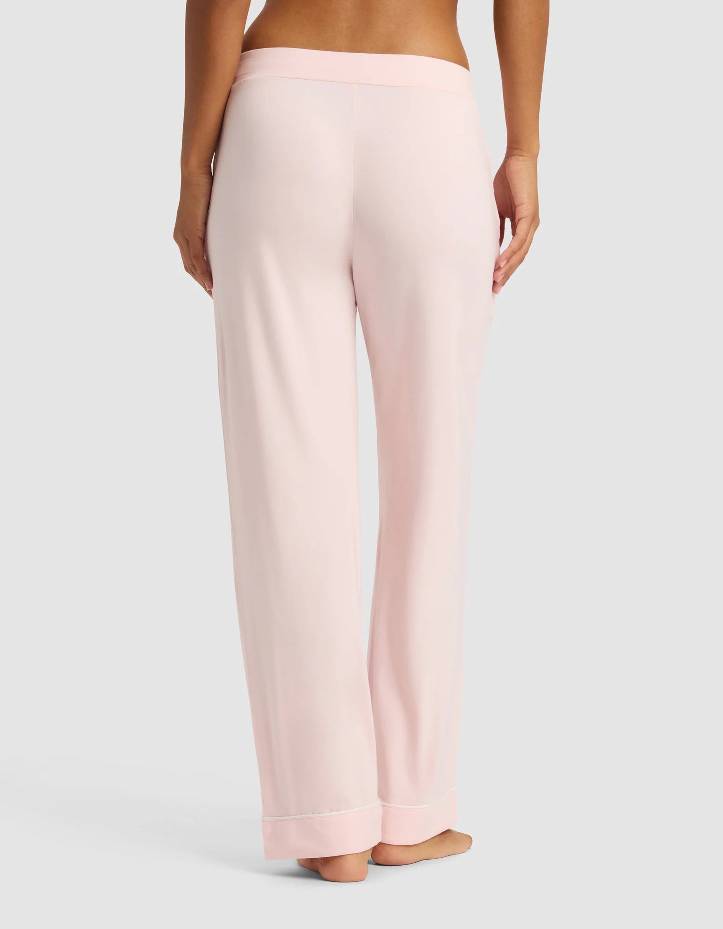 Women's Bamboo Stretch Knit Short Sleeve and Pant Pajama Set