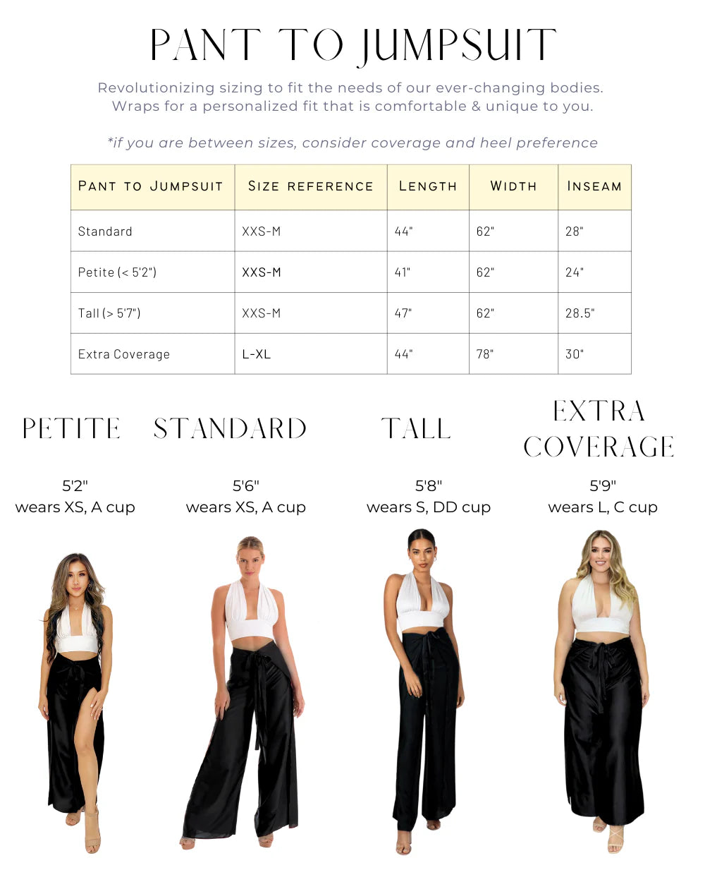 Paradise Transformation: Pant to Jumpsuit Conversion