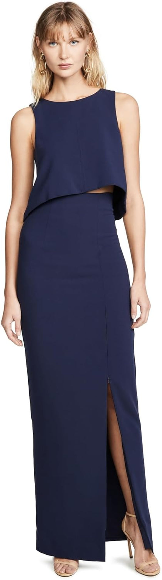 Black Halo Women's Kacie Two-Piece Maxi Dress