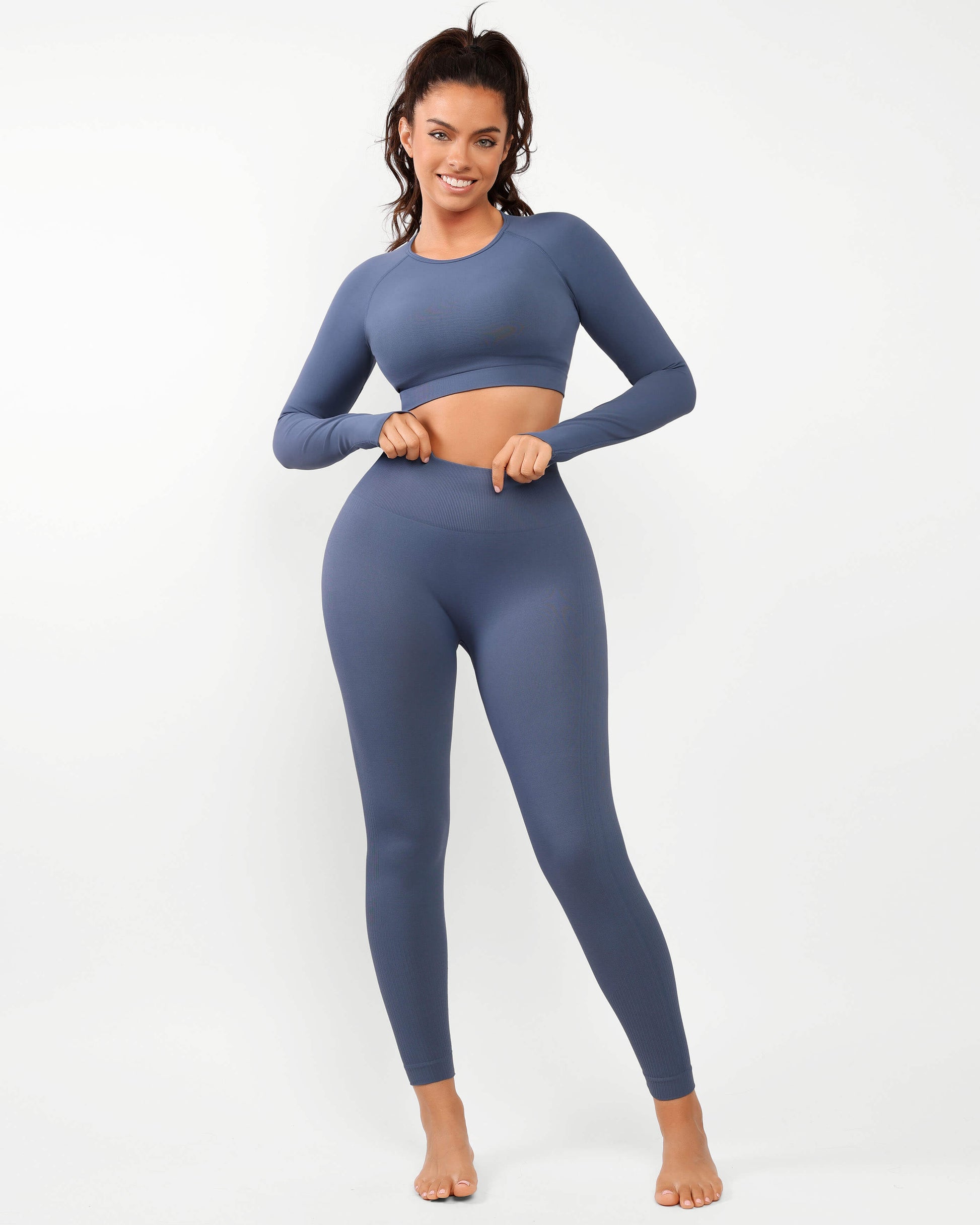 Airwear Long Sleeve & High-Waist Legging Set