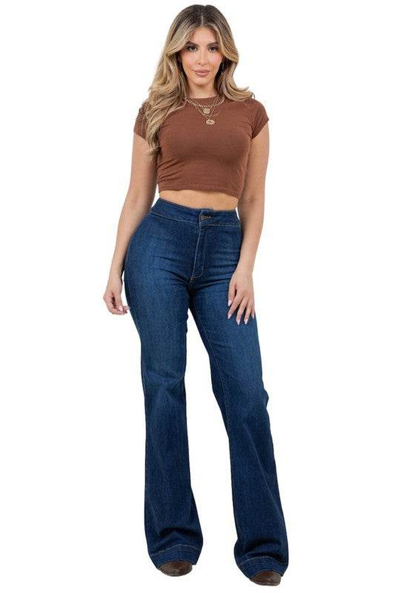 Harley Wide Leg Dark Blue - Inseam 32